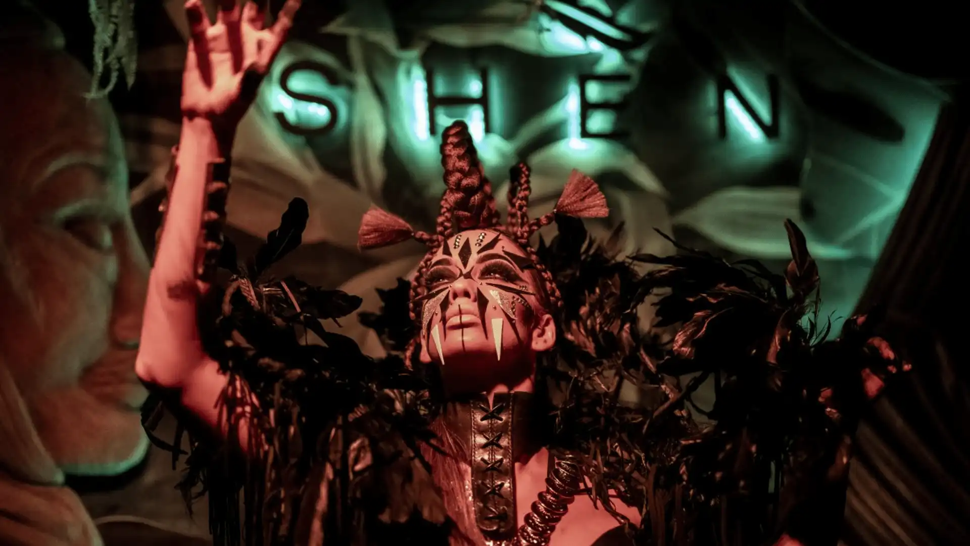 SHEN by Ritual Ibiza – art direction and costume design for DJ Franky Wah at Club Chinois, inspired by Chinese heritage and signature sound.